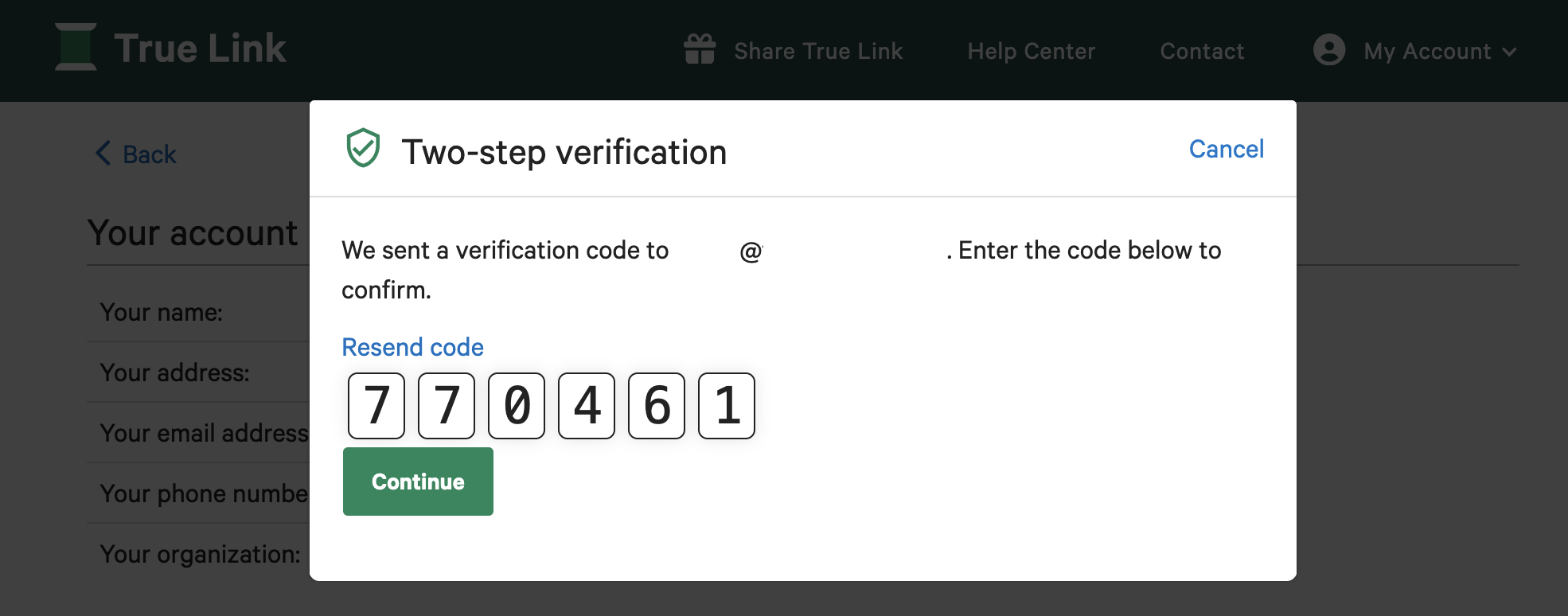 Once you've entered code.png